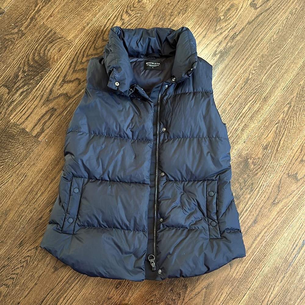 Black -Athleta Downtown Vest -Large